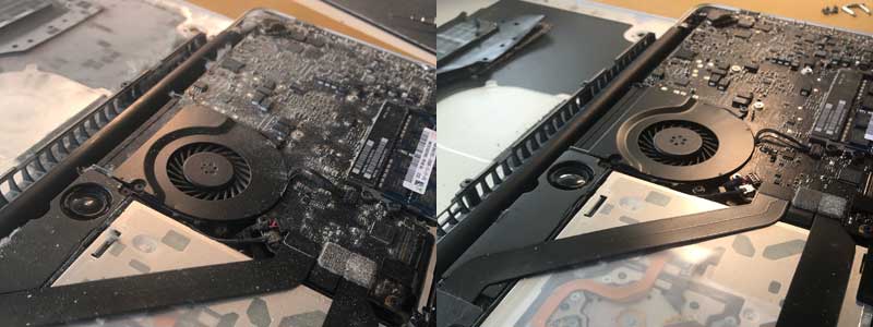 MacBook Pro innen reinigen