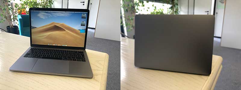 MacBook Display neutral ohne Logo