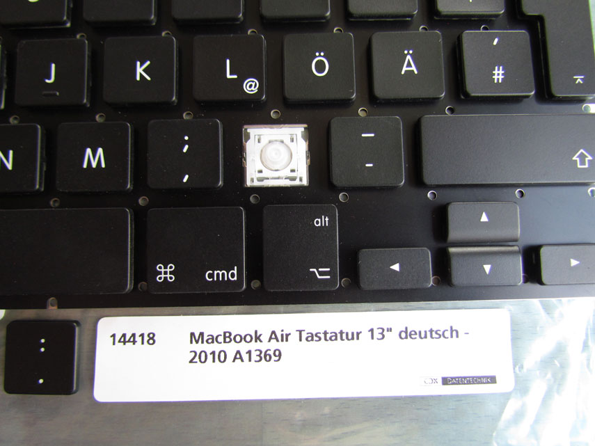 MacBook Air Tastatur 13 Zoll 2010