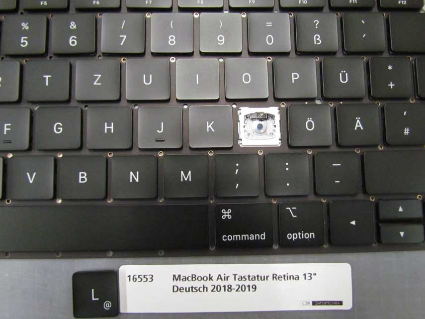 MacBook Air Tastatur 13 Zoll 2018-2019