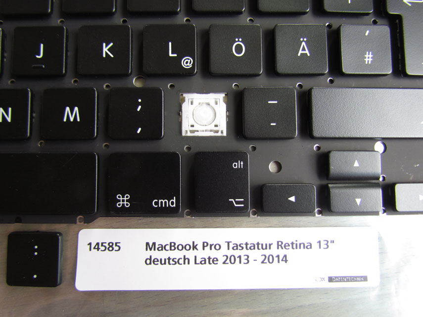 MacBook Pro Retina Tastatur 13 Zoll 2013 - 2014