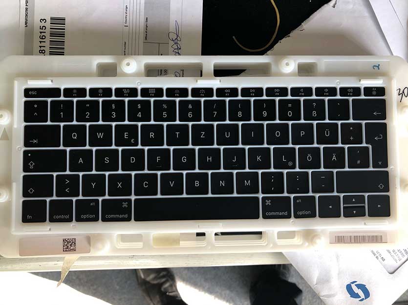 Apple Butterfly Tastensatz