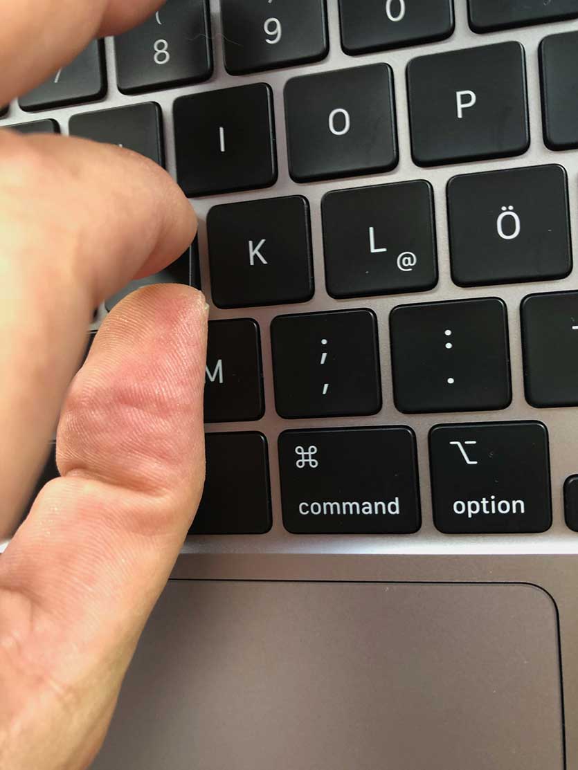 Apple Tasten austauschen