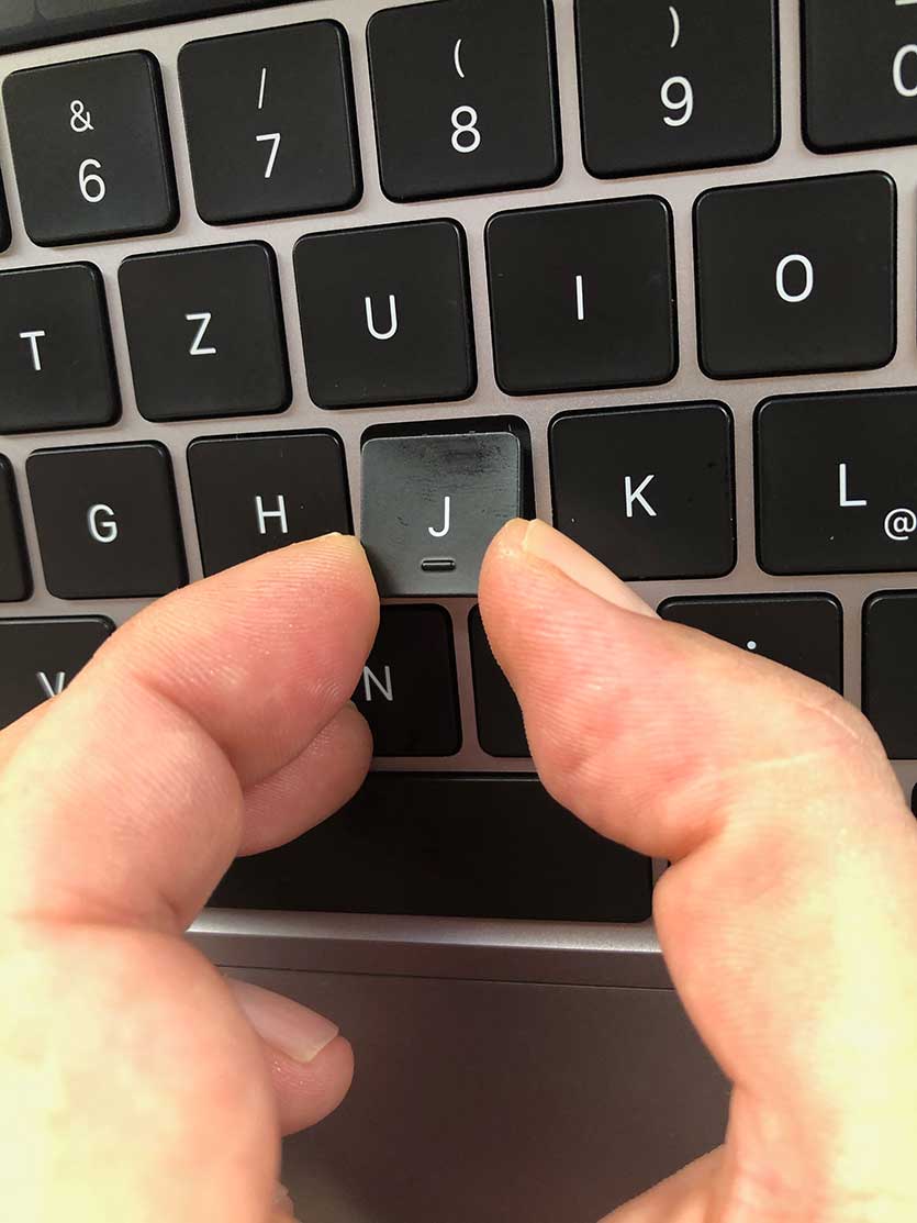 Apple Tasten austauschen