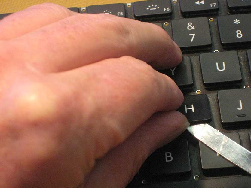 MacBook Tasten Kappen austauschen