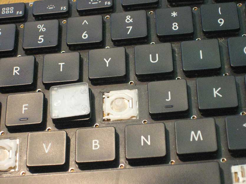 MacBook Tasten Kappen austauschen