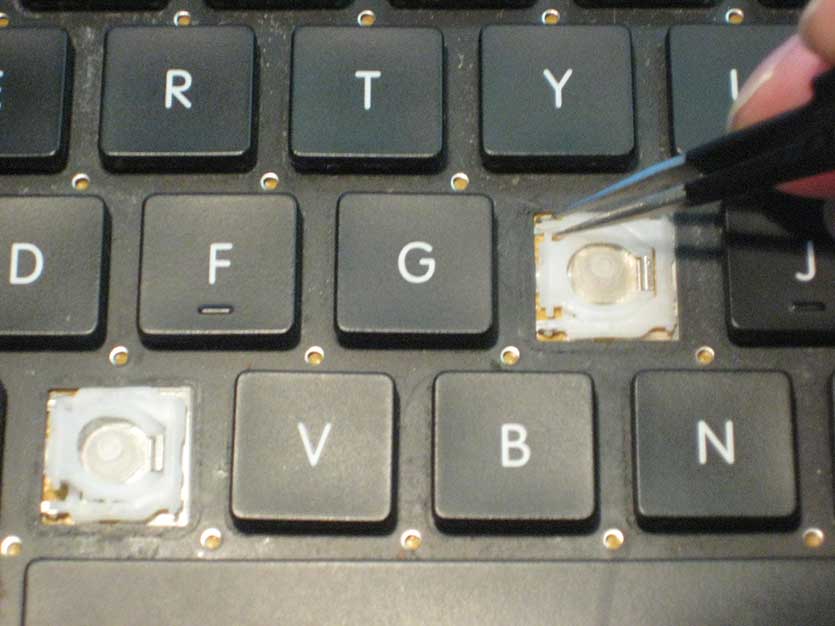 MacBook Tasten Kappen austauschen