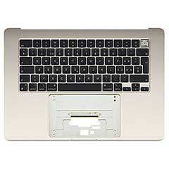 MacBook Air Gehäuse - 15 TopCase A2941 2022 mit Tastatur polarstern Original Qualität MacBook Air Gehäuse - 15 TopCase A2941 2022 mit Tastatur polarstern Original Qualität
