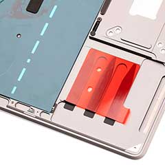 MacBook Air Gehäuse - 13 TopCase A1932 2018 - 2019 mit Tastatur silber Erstausrüster Qualität