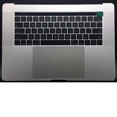 MacBook Air Gehäuse - 13 TopCase A2337 2020 mit Tastatur space grey Original Qualität