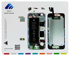 Magnetische Schraubenmatte für iPhone 8