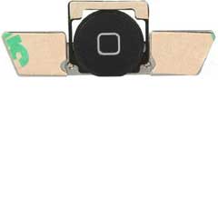 iPad 3/4 Home Button Kit Black - 6-teilig