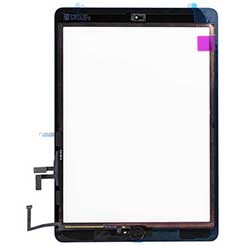 iPad Air Digitizer mit Glas Black assembled Grade-A+