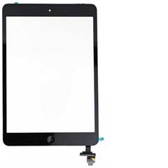 iPad mini 3 Digitizer - Touch Panel Black Grade-A+