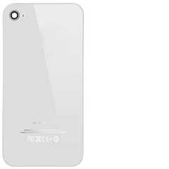 iPhone 4 Back Cover White mit Teilen