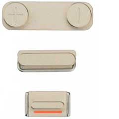 iPhone 5S / SE Side Buttons gold