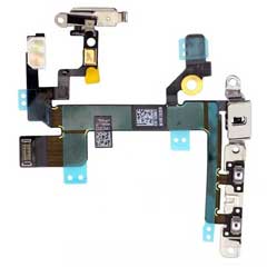 iPhone 5S Power On Off Flexkabel mit Halter