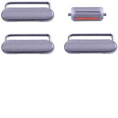 iPhone 6S Plus Side Button Set dunkelgrau Original Qualität