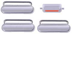 iPhone 6S Plus Side Button Set silber Original Qualität