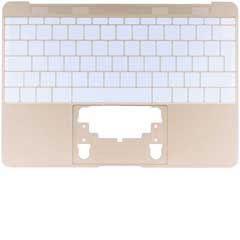 MacBook Gehäuse 12 TopCase A1534 2015 mit Tastatur gold Original Qualität