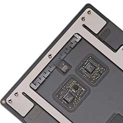 MacBook Pro Trackpad 15 2016 - 2019 silber Erstausrüster Qualität