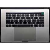 MacBook Pro Gehäuse - 15 TopCase 2016 - 2017 mit Tastatur silber A1707 Erstausrüster Qualität