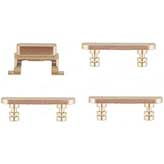 iPhone 7 Side Button Set - Gold Erstausrüster Qualität