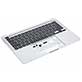 MacBook Pro Gehäuse - 13 M1 TopCase 2020 A2338 mit Tastatur silber Original Qualität
