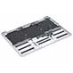 MacBook Pro Gehäuse - 13 M1 TopCase 2020 A2338 mit Tastatur silber Original Qualität