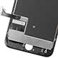 iPhone 8 / SE 2 / SE 3 Display Schwarz komplett - Grade-A+
