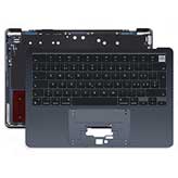 MacBook Air Gehäuse - 15 TopCase A2941 2022 mit Tastatur mitternacht Original Qualität