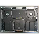 MacBook Pro Gehäuse - 13 TopCase 2016 - 2017 mit Tastatur space grey A1706 Original