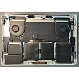 MacBook Pro Gehäuse - 15 TopCase 2016 - 2017 mit Tastatur silber A1707 Komplett