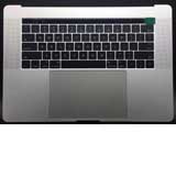MacBook Pro Gehäuse - Retina 15 TopCase 2016-2017 mit Tastatur space grey A1707 Original