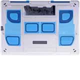 MacBook Retina 12 Bottom Case A1534 2015-2016 silber Original Qualität