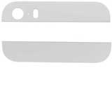 iPhone 5S Back Cover Glas White