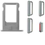 iPhone 6 Side Buttons grau mit SIM Tray Original Qualität