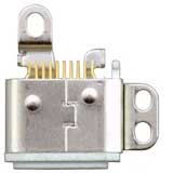 iPod Nano 7Gen Lightning Connector Flex Cable White