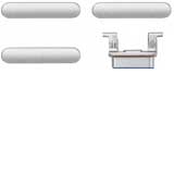 iPhone 8 / SE 2 / SE 3 Side Button Set - Silber Original Qualität
