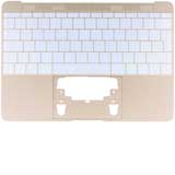 MacBook Gehäuse 12 TopCase A1534 2015 mit Tastatur gold Original Qualität