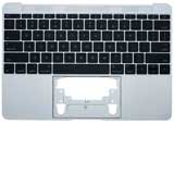 MacBook Gehäuse 12 TopCase A1534 2016-2017 mit Tastatur US silber Original Qualität